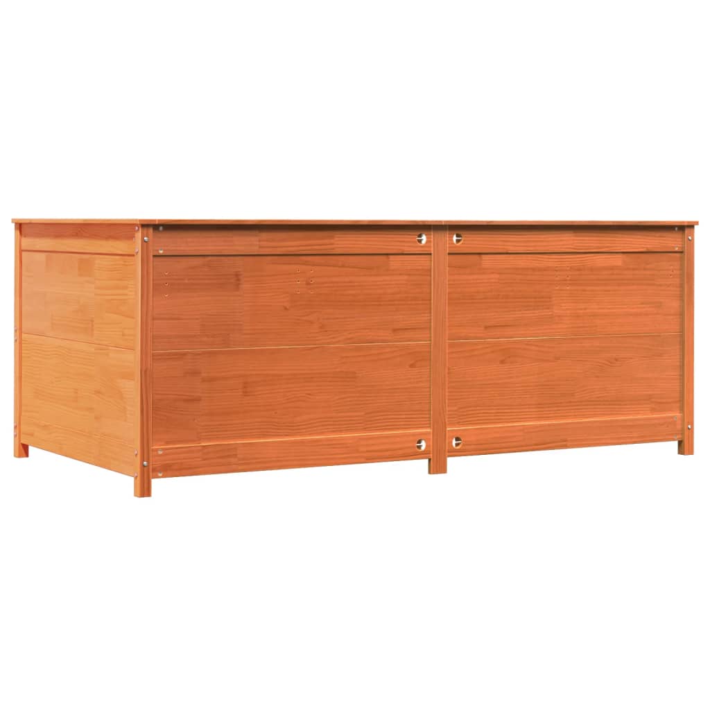 Dormeuse senza Materasso Marrone Cera 100x200 cm Legno di Pino 844437