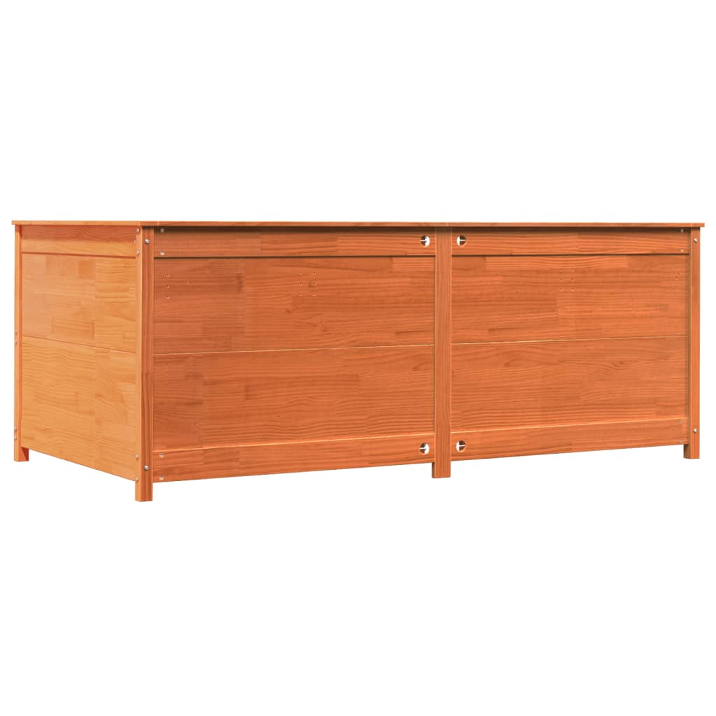 Dormeuse senza Materasso Marrone Cera 80x200 cm Legno di Pino 844439