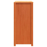 Armadietto Marrone Cera 100x40x90 cm in Legno Massello di Pino 844495