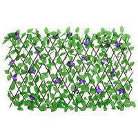 Traliccio Edera Artificiale Espandibile 5 pz Verde 180x70 cm