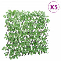 Traliccio Edera Artificiale Espandibile 5 pz Verde 180x65 cmcod mxl 89004