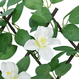 vidaXL Traliccio Edera Artificiale Espandibile Verde 180x30 cm