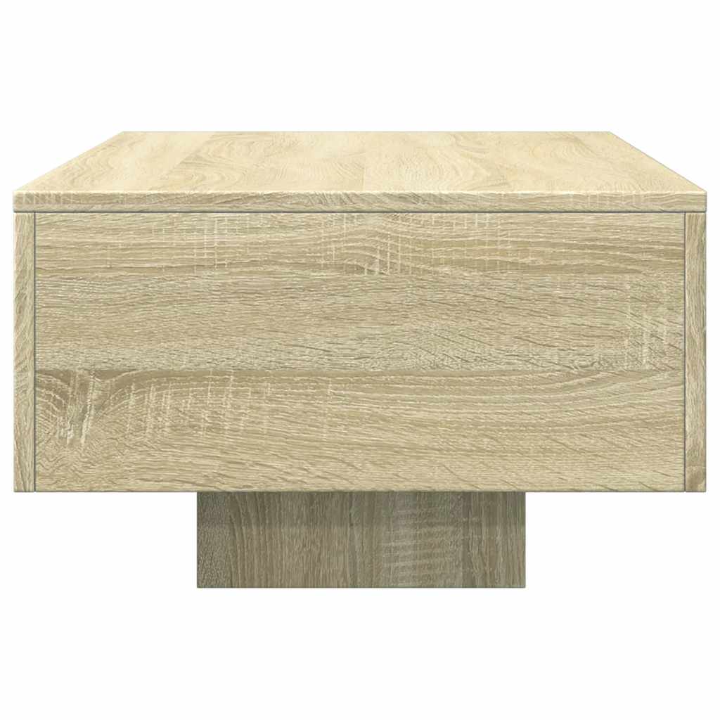 Tavolino Rovere Sonoma 100x49,5x31 cm in Legno Multistrato