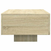 Tavolino Rovere Sonoma 100x49,5x31 cm in Legno Multistrato