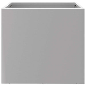 Fioriere 2pz Argento 32x30x29 cm in Acciaio Zincato 841546