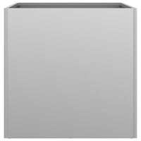 Fioriere 2pz Argento 42x40x39 cm in Acciaio Zincato 841558