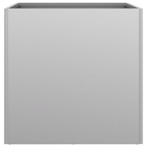 Fioriere 2pz Argento 42x40x39 cm in Acciaio Zincato 841558