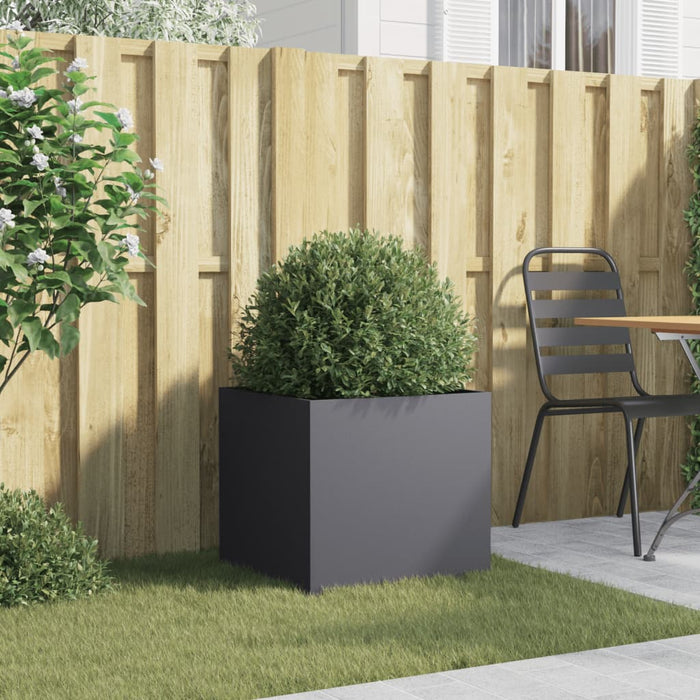 Fioriera Antracite 49x47x46 cm in Acciaio