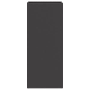 Fioriera Nera 32x29x75 cm in Acciaio 841571