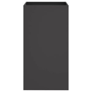 Fioriera Nera 42x38x75 cm in Acciaio 841577