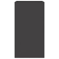 Fioriera Nera 42x38x75 cm in Acciaio 841577