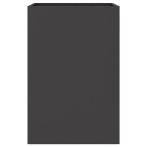 Fioriera Nera 52x48x75 cm in Acciaio 841583