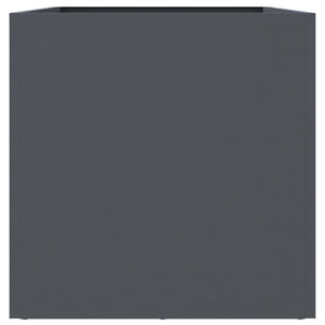 Fioriera Antracite 62x30x29 cm in Acciaio 841591