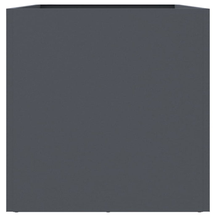 Fioriera Antracite 62x30x29 cm in Acciaio 841591