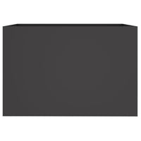 Fioriera Nera 62x30x29 cm in Acciaio 841595