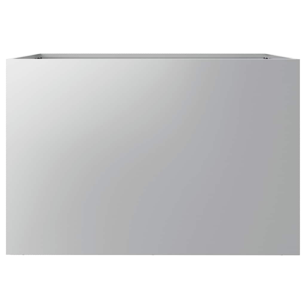 Fioriera Argento 62x40x39 cm in Acciaio Zincato 841600