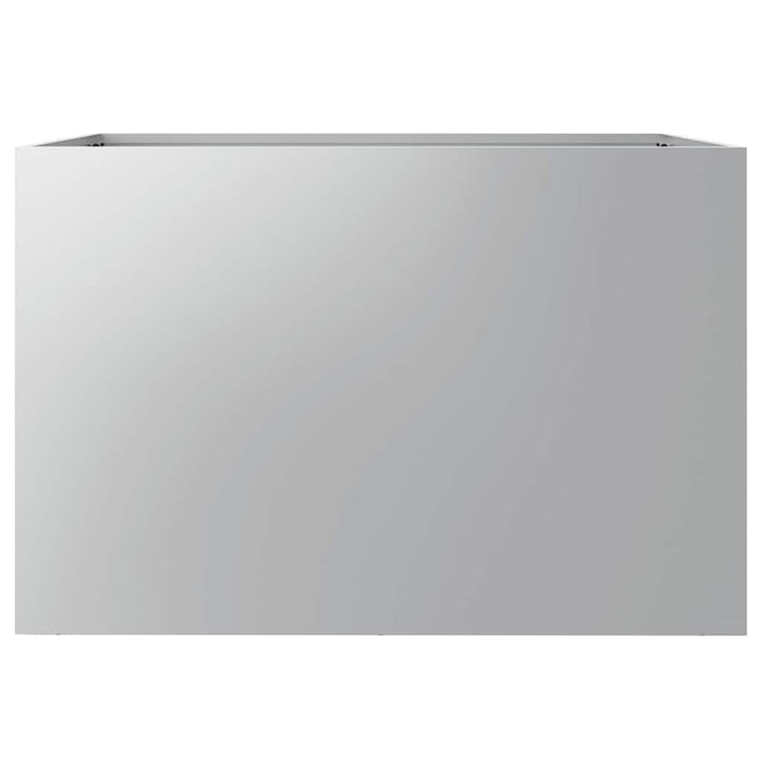 Fioriera Argento 62x40x39 cm in Acciaio Zincato 841600