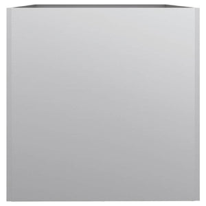 Fioriera Argento 62x40x39 cm in Acciaio Zincato 841600