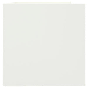 Fioriera Bianca 62x47x46 cm in Acciaio 841602