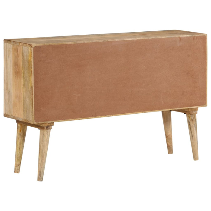Credenza-Buffet-Armadio da cucina 110x30x70 cm in Legno Massello di Mango