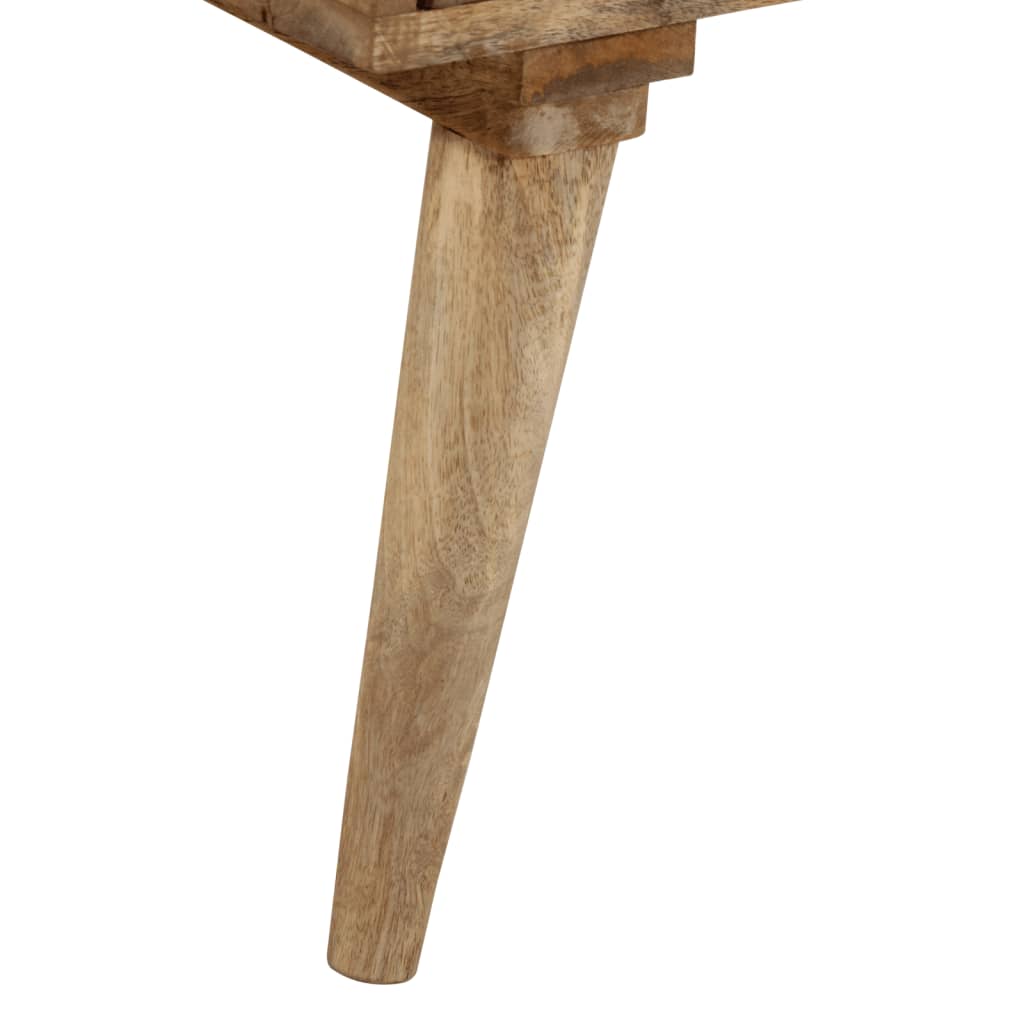 Credenza-Buffet-Armadio da cucina 110x30x70 cm in Legno Massello di Mango