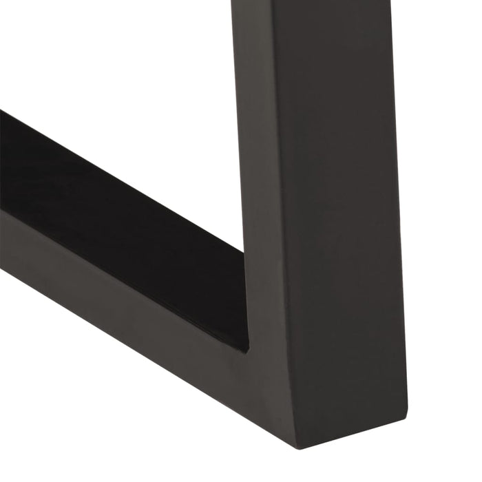 Tavolino ambra 110x55x40 cm in Legno Massello di Acacia 374950