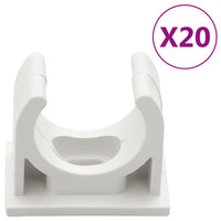 Canaline per Cavi con Clip Ø20 mm 10 m in PVC