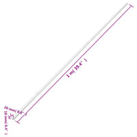 Canalina per Cavi 20x10 mm 30 m in PVC