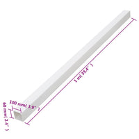 Canalina per Cavi 100x60 mm 30 m in PVC 155938