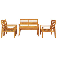 Set Salotto da Giardino 5 pz in Legno Massello di Acacia 3211800