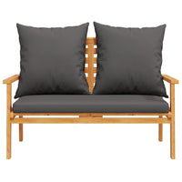 Set Salotto da Giardino 5 pz con Cuscini Legno Massello Acacia 3211802