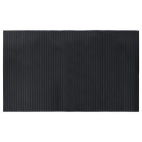 vidaXL Tappeto Rettangolare Nero 60x100 cm in Bambù