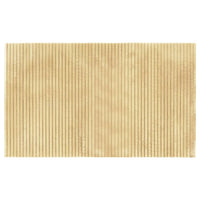 vidaXL Tappeto Rettangolare Naturale Chiaro 60x100 cm in Bambù