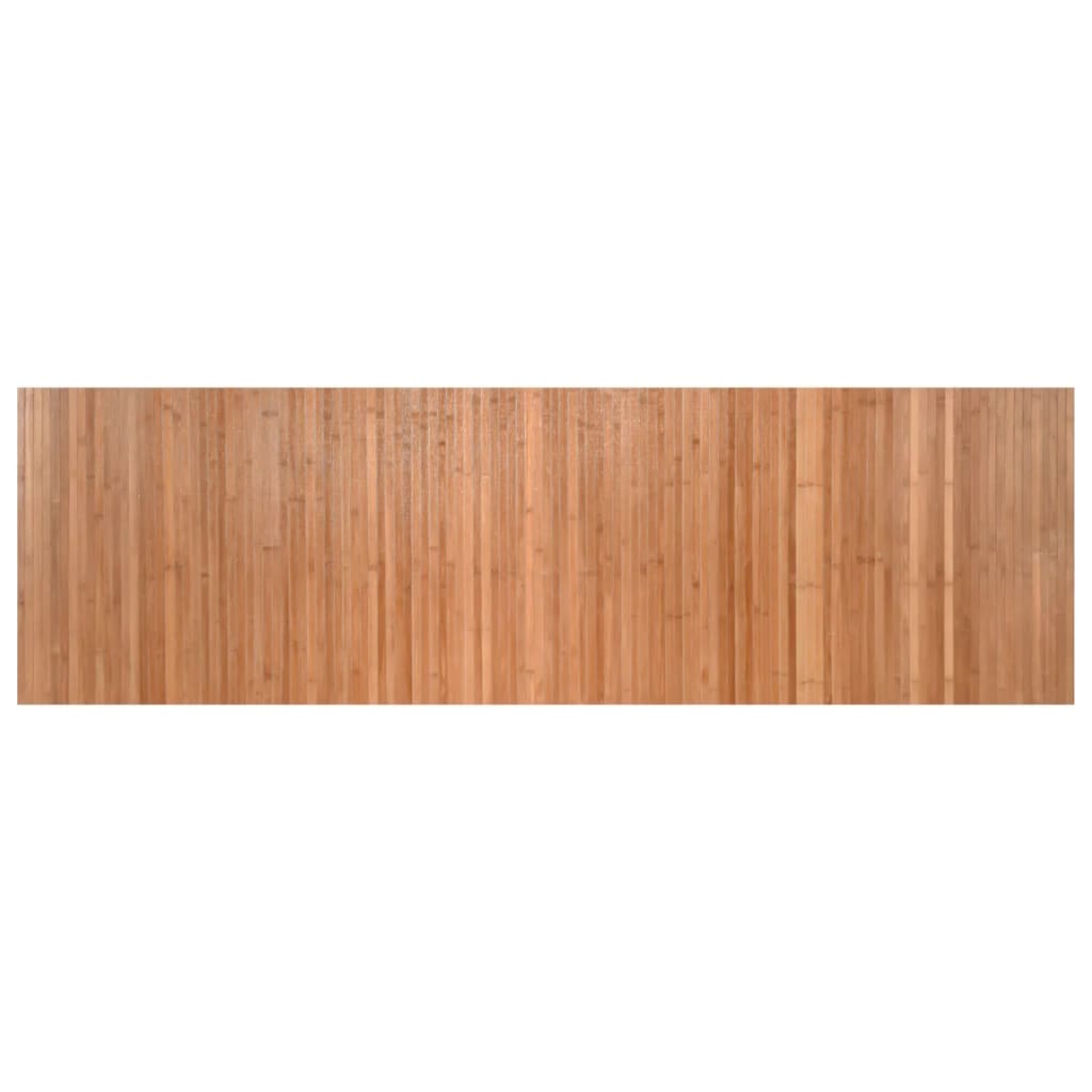 vidaXL Tappeto Rettangolare Naturale 60x200 cm in Bambù