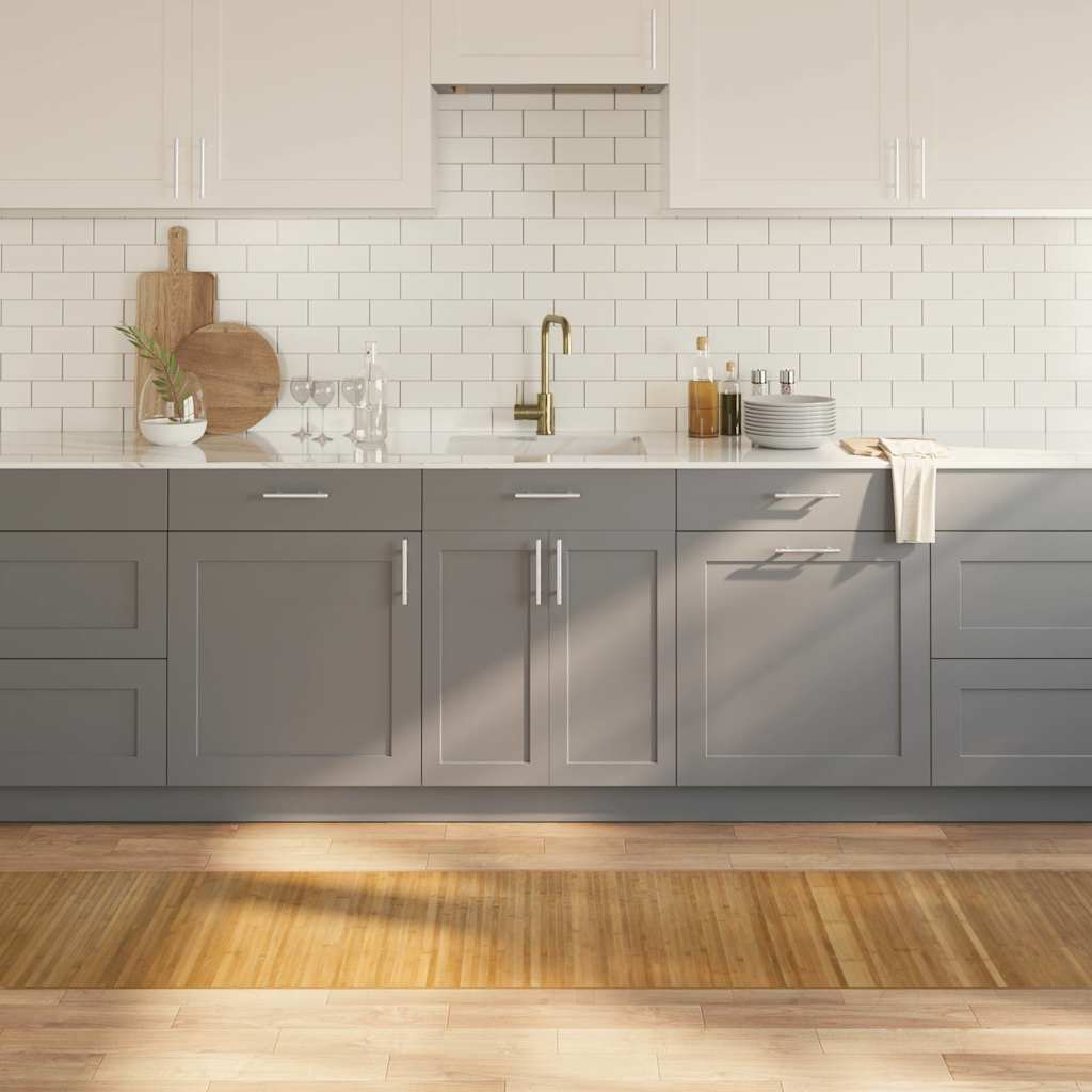 vidaXL Tappeto Rettangolare Natura 60x400 cm in Bambù