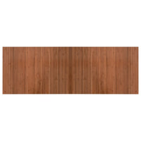 vidaXL Tappeto Rettangolare Marrone 70x200 cm in Bambù