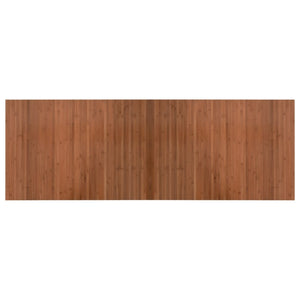 vidaXL Tappeto Rettangolare Marrone 70x200 cm in Bambù