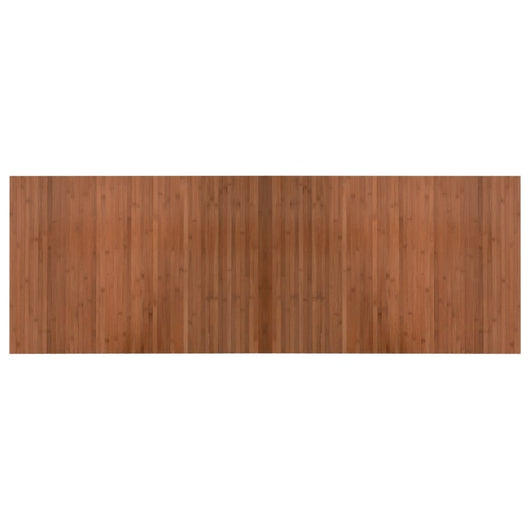 vidaXL Tappeto Rettangolare Marrone 70x200 cm in Bambù