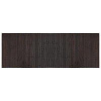 Tappeto Rettangolare Marrone Scuro 70x200 cm in Bambù