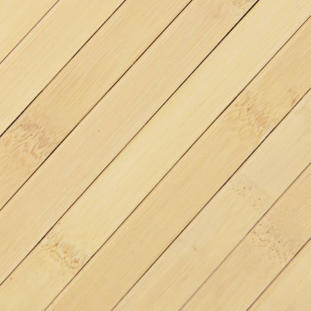 vidaXL Tappeto Rettangolare Natura Chiaro 70x500 cm in Bambù