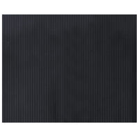 Tappeto Rettangolare Nero 80x100 cm in Bambù