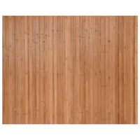 Tappeto Rettangolare Natura 80x100 cm in Bambù 376769