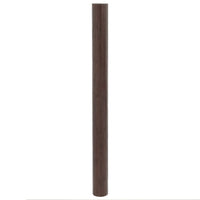 Tappeto Rettangolare Marrone Scuro 80x400 cm in Bambù 376791