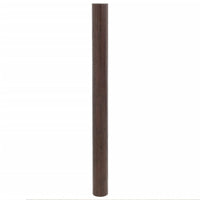 Tappeto Rettangolare Marrone Scuro 80x500 cm in Bambù 376797