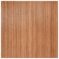 Tappeto Rettangolare Naturale 100x100 cm in Bambù