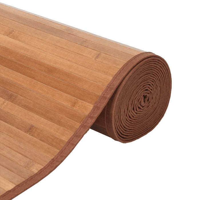 Tappeto Rettangolare Naturale 60x200 cm in Bambù