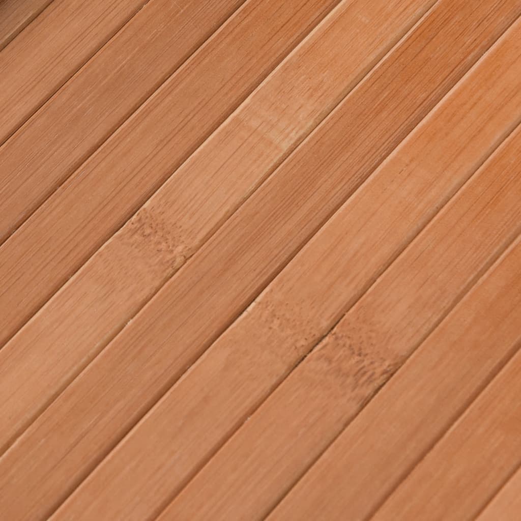 Tappeto Rettangolare Natura 60x500 cm in Bambù 376853