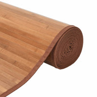 Tappeto Rettangolare Naturale 60x1000 cm in Bambù 376859