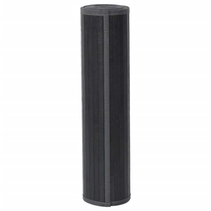 Tappeto Rettangolare Grigio 60x1000 cm in Bambù