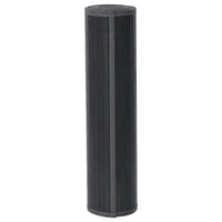 Tappeto Rettangolare Grigio 70x200 cm in Bambù 376874